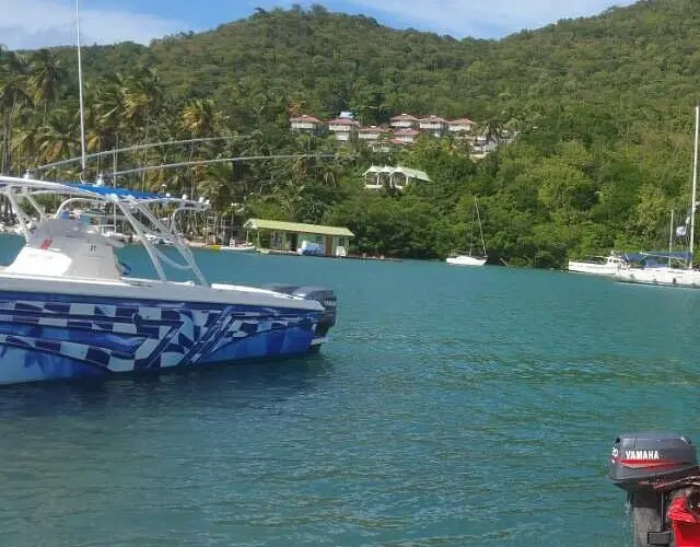 Marigot Bay in Saint Lucia
